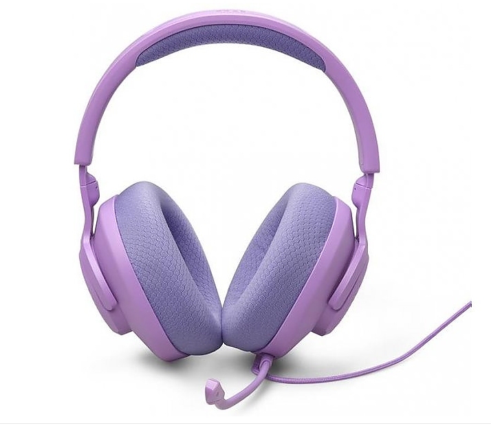 JBL QUANTUM 100M2 PUR Wired over-ear gaming headset with detachable mic and mute option