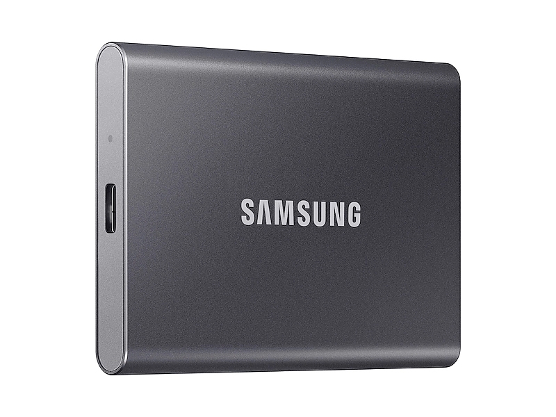 Samsung Portable SSD T7 4TB, USB 3.2 Read 1050 MB/s Write 1000 MB/s, Titan Gray