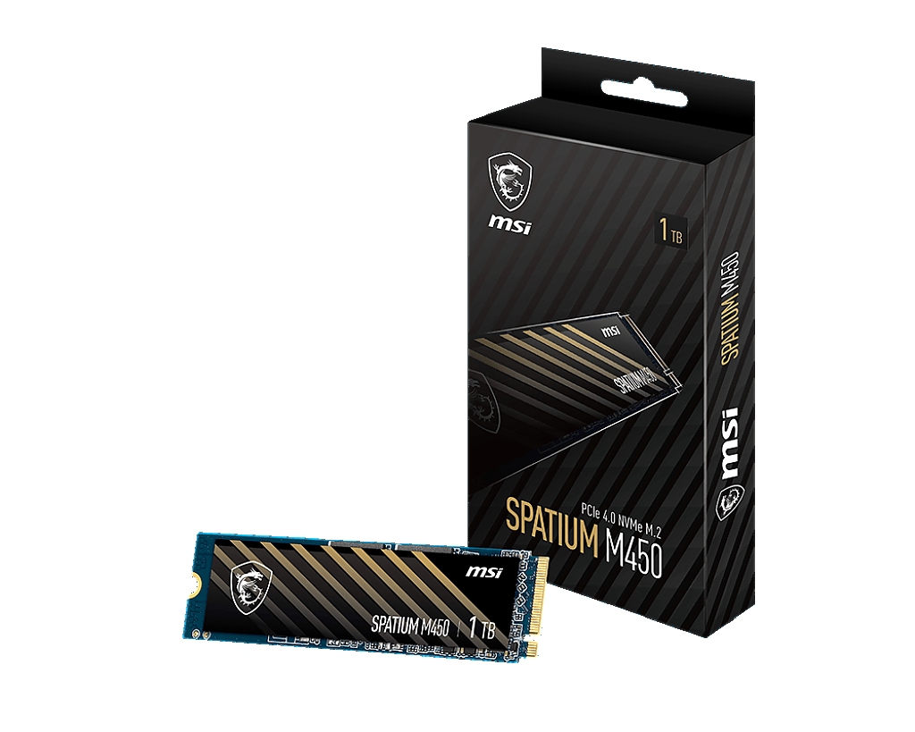 MSI SSD SPATIUM M450 1T PCIE 4