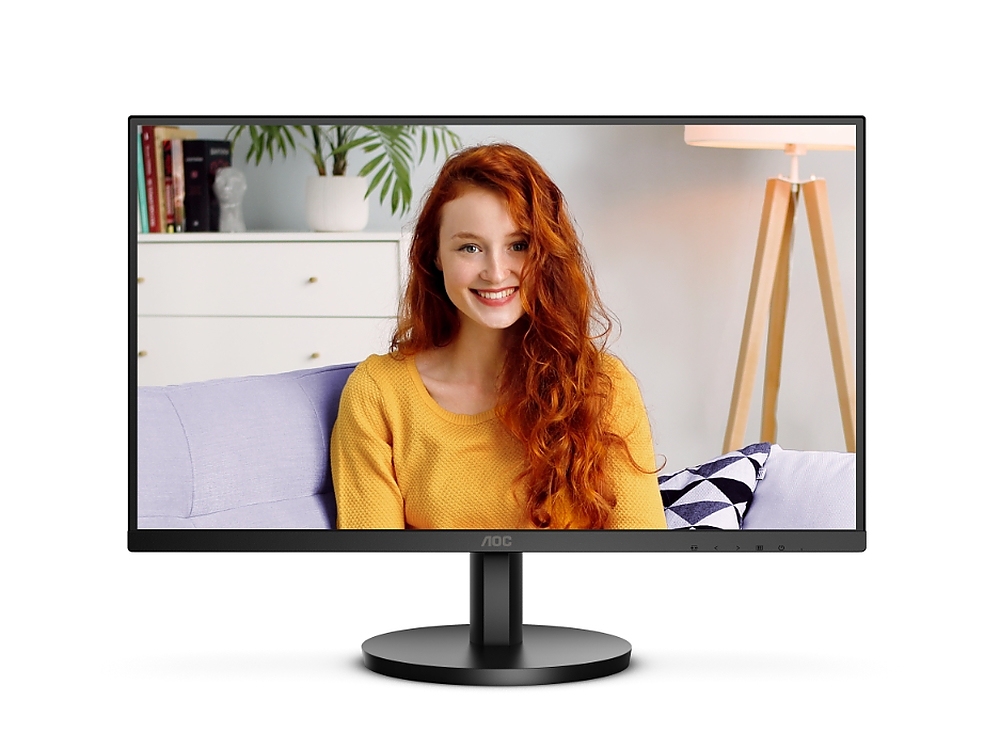 AOC U27B3A, 27" IPS WLED, 3840x2160@60Hz, 4ms GtG, 350cd m/2, 1000:1, DCR 20M:1, Adaptive Sync, FlickerFree, Low Blue Light, 2Wx2, Tilt, 2xHDMI, DP