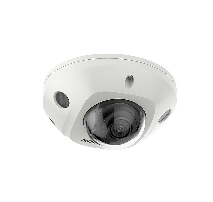 HikVision 2 MP AcuSense Fixed Mini Dome Network Camera, 2.8 mm, IR up to 30m, EXIR, 120 dB WDR, 3D DNR, H.265+, IP67, IK08, Built-in microphone, Built-in memory card slot up to 256 GB, 12Vdc/PoE 6.5W