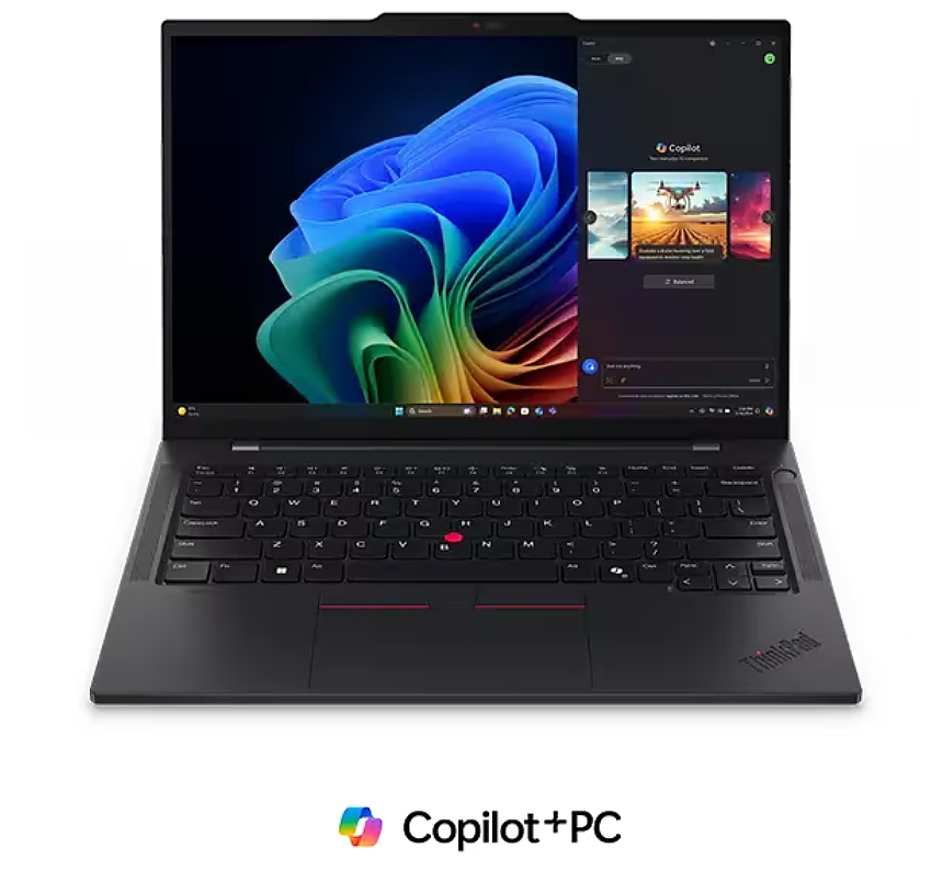 Lenovo ThinkPad T14s G6 Snapdragon X Elite X1E-78-100 (up to 3.4GHz, 42MB), Qualcomm Hexagon NPU, 32GB LPDDR5x-8448, 1TB SSD, 14" WUXGA (1920x1200) IPS AG, Touch, Qualcomm Adreno, FHD&IR Cam, Backlit KB, WLAN, BT, 3 cell, FPR, Win11Pro, 3Y Premier