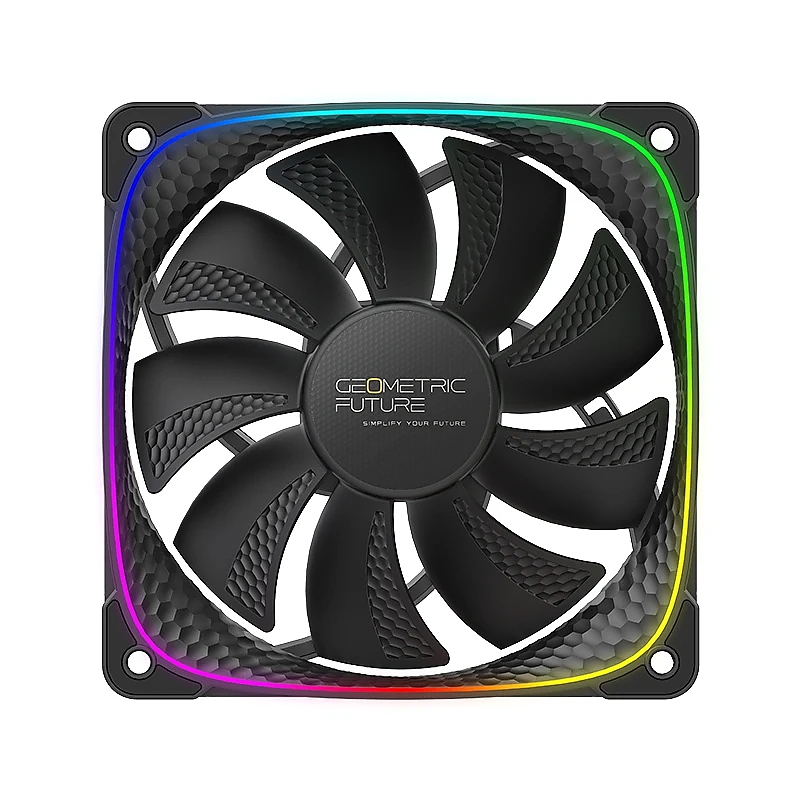 Geometric Future вентилатор Squama 2503R, REVERSE Fan, 120mm, ARGB, Black