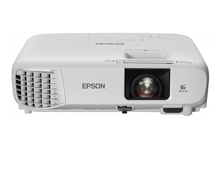 Epson EB-FH06, Full HD 1080p (1920 x 1080, 16:9), 3 500 ANSI lumens, 16 000:1, USB, 2x HDMI, VGA, Wireless 802.11b/g/n (optional), Lamp warr: 12 months or 1000 h, White + Sunne Ceiling Projector Bracket Mount Ceiling Mount 74-114cm, White