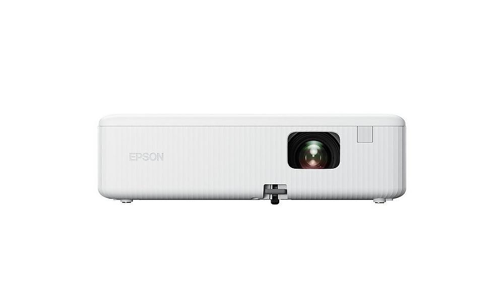 Epson CO-FH01, Full HD 1080p (1920 x 1080, 16:9), 3000 ANSI lumens, 16 000:1, WLAN (optional), USB 2.0, HDMI, Lamp warr: 6000h, Warr: 24 months, White + Sunne Ceiling Projector Bracket Mount Ceiling Mount 74-114cm, White