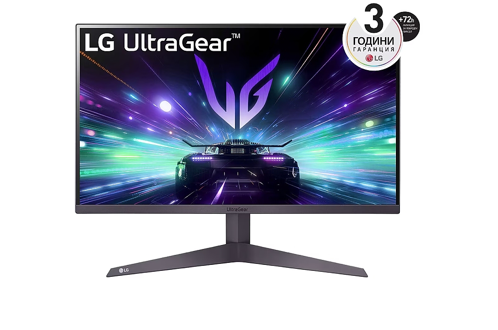 LG 27GS50F-B, UltraGear 27" VA, AG, 1ms MBR 165Hz, 5ms GtG, 3000:1, 250cd/m2, Full HD 1920x1080, AMD FreeSync, HDMI, DisplayPort, Headphone Out, Reader mode, Black Stabilizer, Tilt, Black