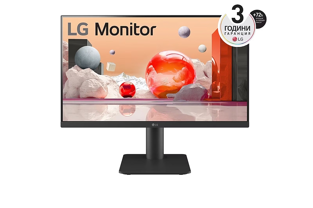 LG 27MS550-B, 27" IPS, 5ms (GtG at Faster), 100Hz, 1000:1, 250 cd/m2, Full HD 1920x1080, NTSC 72% , Speacers 2Wx2, Flicker Safe, Reader Mode, HDMI, Headphone Out, Tilt, Height Adjustable, Black