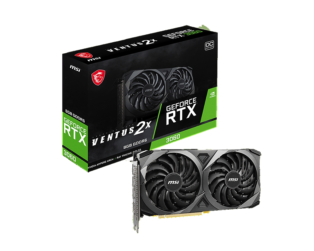 MSI RTX3060 VENTUS 2X 8G OC