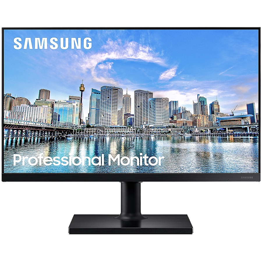 Monitor LED Samsung LF24T450FQRXEN 23.8", IPS, 16:9, FHD, 1,920 x 1,080@75Hz, 1000 : 1, 178/178, 5ms, 250cd/m2, 2xHDMI, 1xDP,  2xUSB 2.0, VESA, Tilt, Swivel, Pivot, Height Adjust