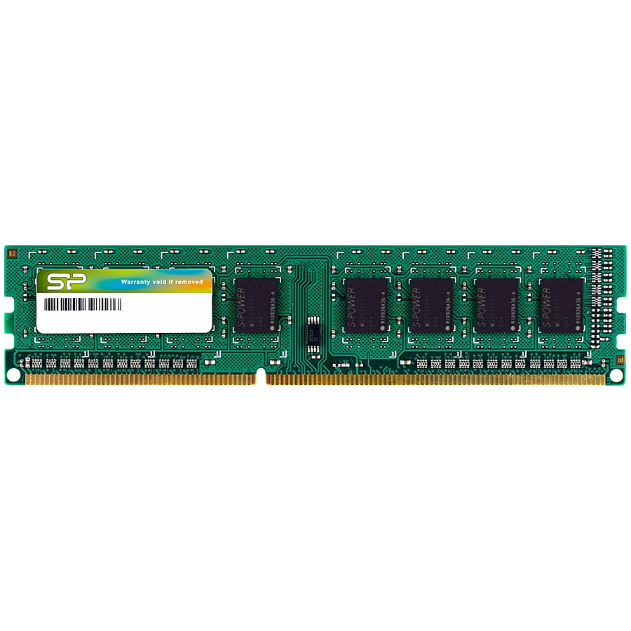 Silicon Power DDR3-1600  CL11 8GB DRAM DDR3 U-DIMM Desktop 8GB (512*8) 16chips, EAN: 4712702626353