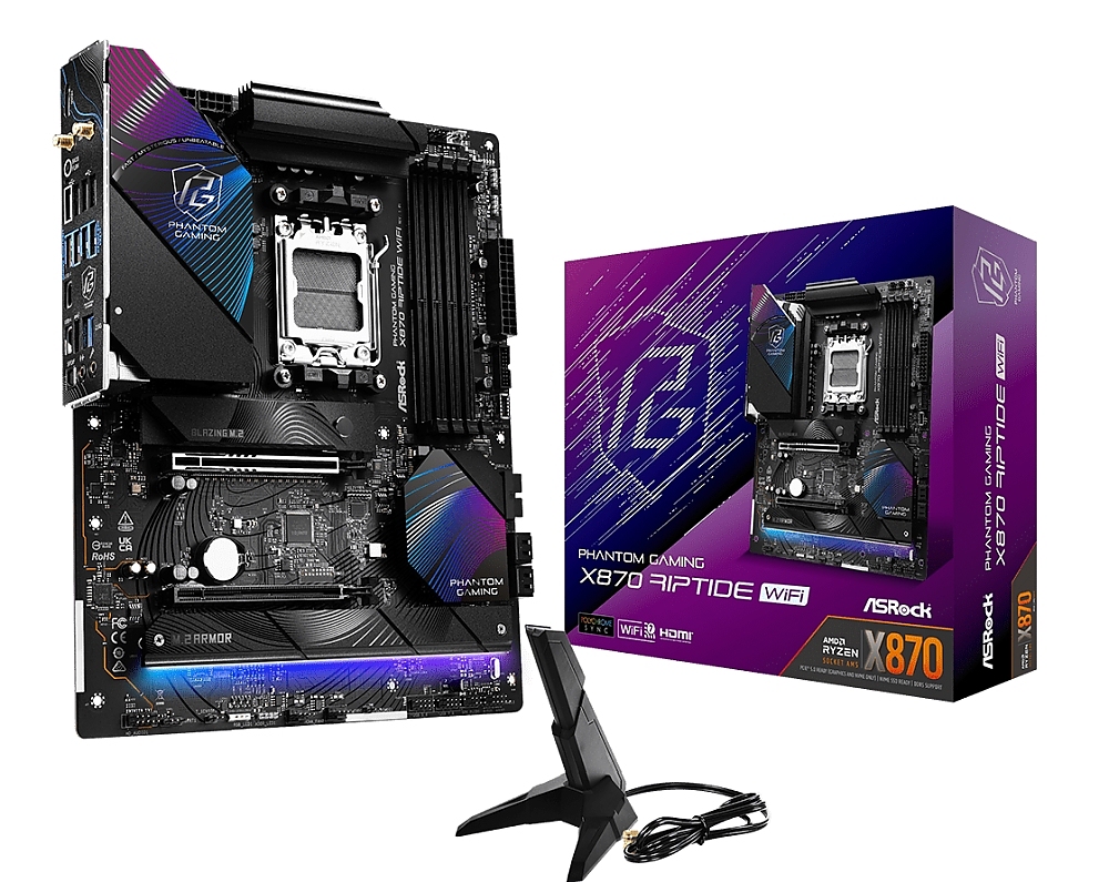 Asrock X870 Phantom Gaming Riptide Wi-Fi