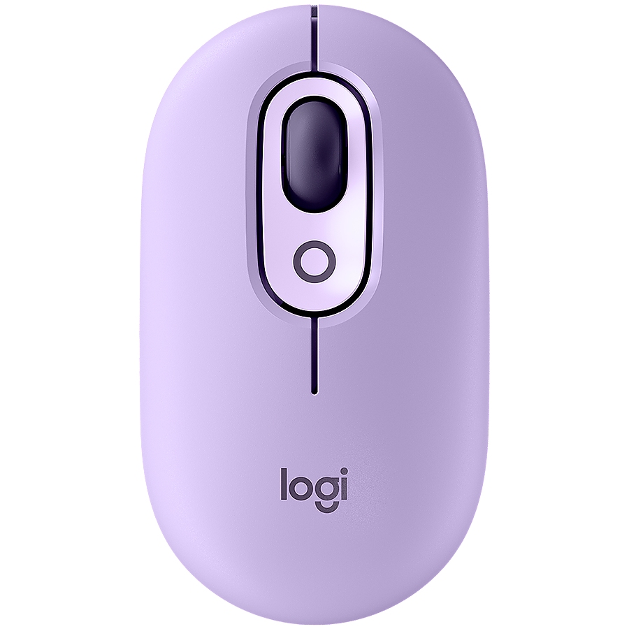 LOGITECH POP Mouse with emoji - LILAC - BT  - EMEA28i-935 - FY25,TERRA