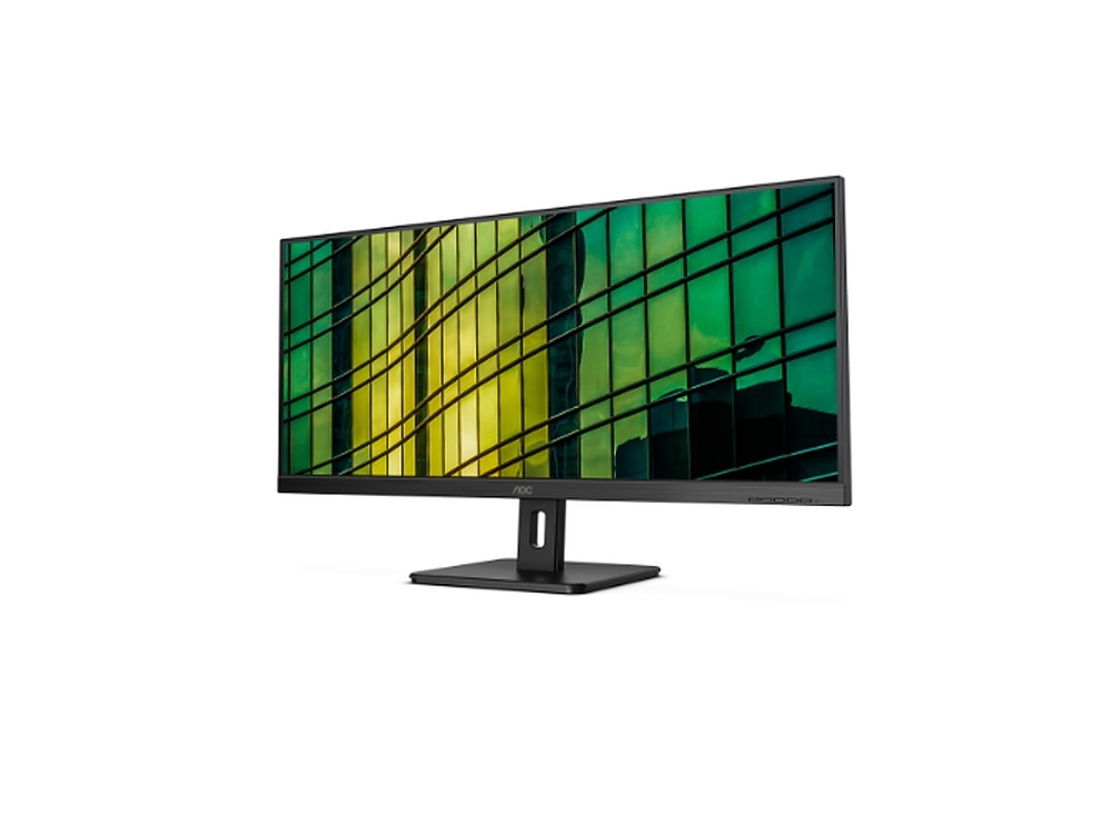 AOC U34E2M, 34" VA WLED, 3440x1440@100Hz, 4ms GtG, 300cd m/2, 4000:1, 20M:1 DCR, Adaptive Sync, FlickerFree, Low Blue Light, Tilt, 2xHDMI, DP