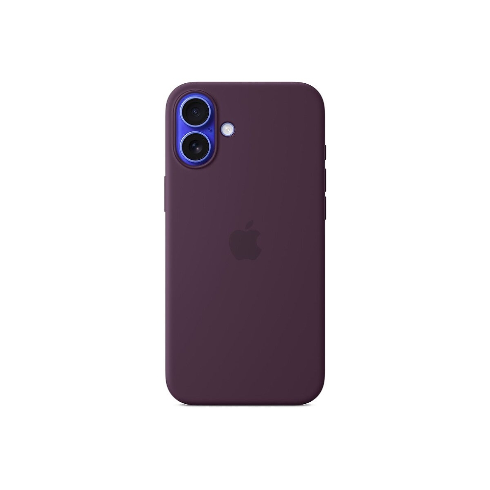 Apple iPhone 16 Plus Silicone Case with MagSafe - Plum