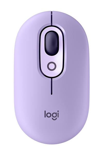 Logitech POP Mouse with emoji -  LILAC - BT - N/A - EMEA28i-935 - FY25,TERRA