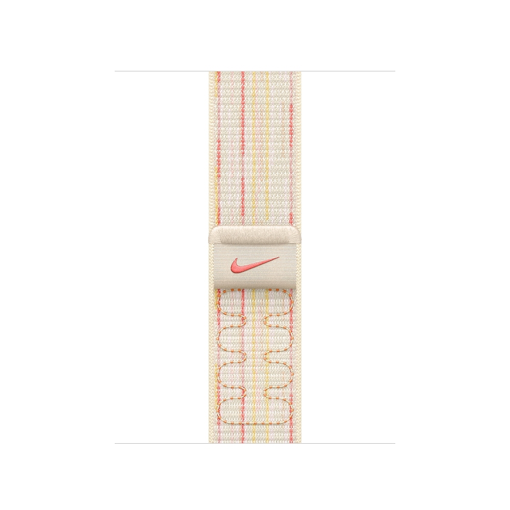 Apple Watch 40mm Nike Sport Loop: Starlight/Pink Nike Sport Loop