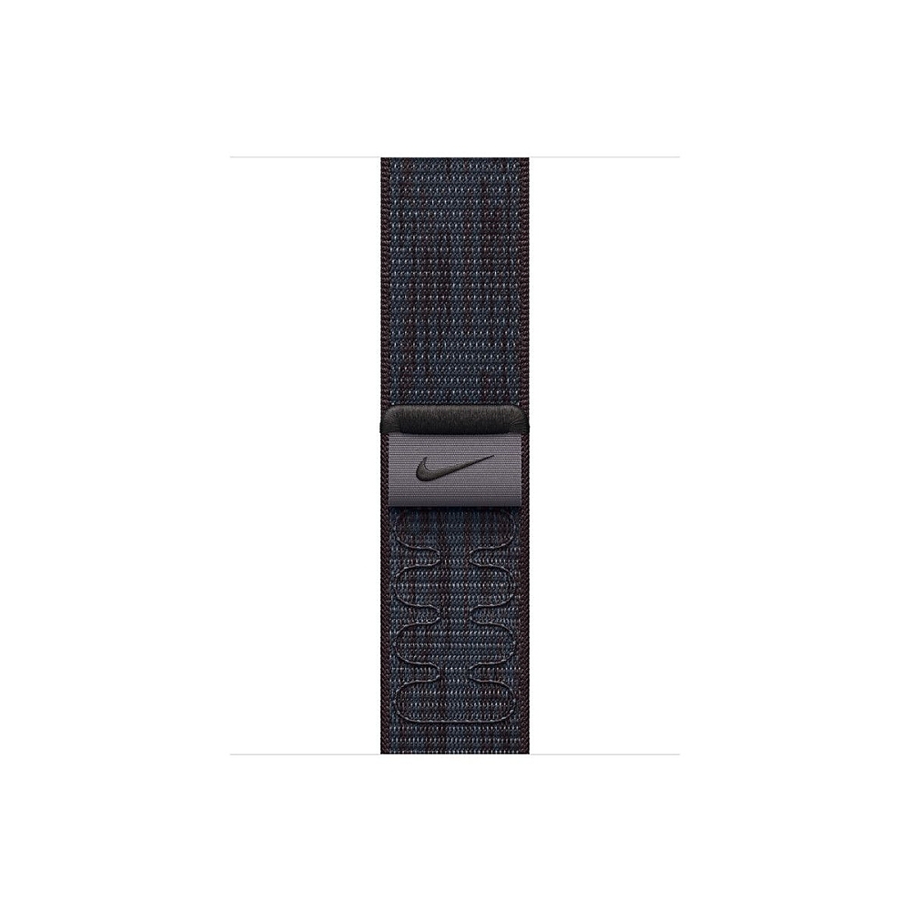 Apple Watch 42mm Nike Sport Loop: Black/Blue Nike Sport Loop