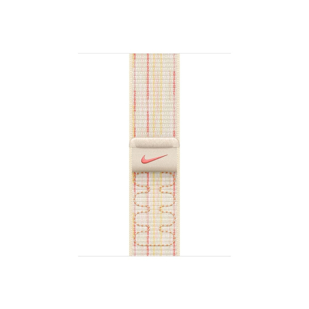 Apple Watch 42mm Nike Sport Loop: Starlight/Pink Nike Sport Loop