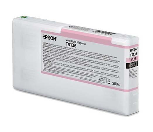 Epson T9136 Vivid Light Magenta Ink Cartridge (200ml)