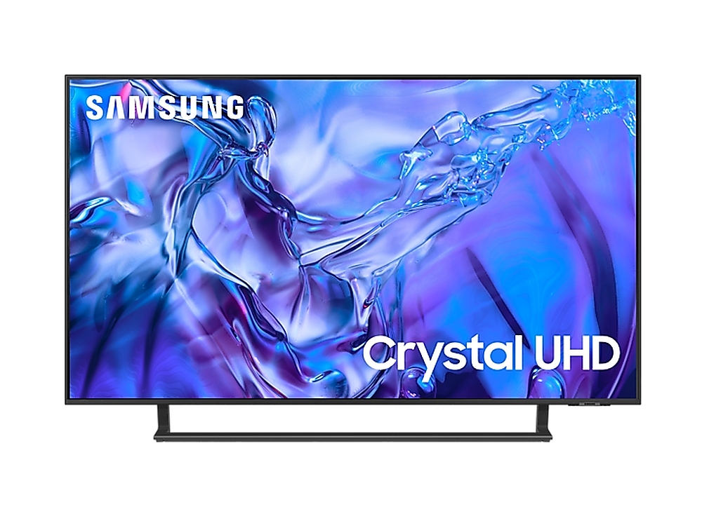 Samsung 43" 43DU8572 AI 4K UHD LED TV, SMART, 3xHDMI, 2xUSB, Wi-Fi 5, Bluetooth 5.2, Frameless, Black