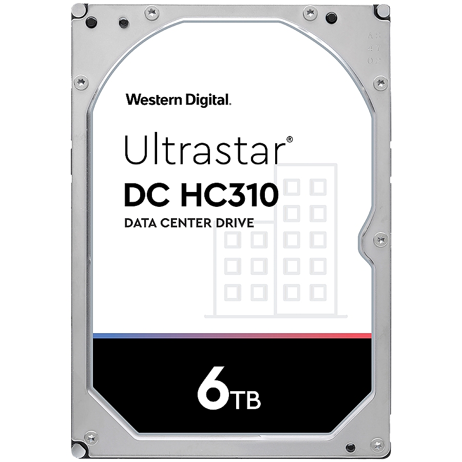 Western Digital Ultrastar DC HDD Server 7K6 (3.5’’, 6TB, 256MB, 7200 RPM, SATA 6Gb/s, 512E SE), SKU: 0B36039