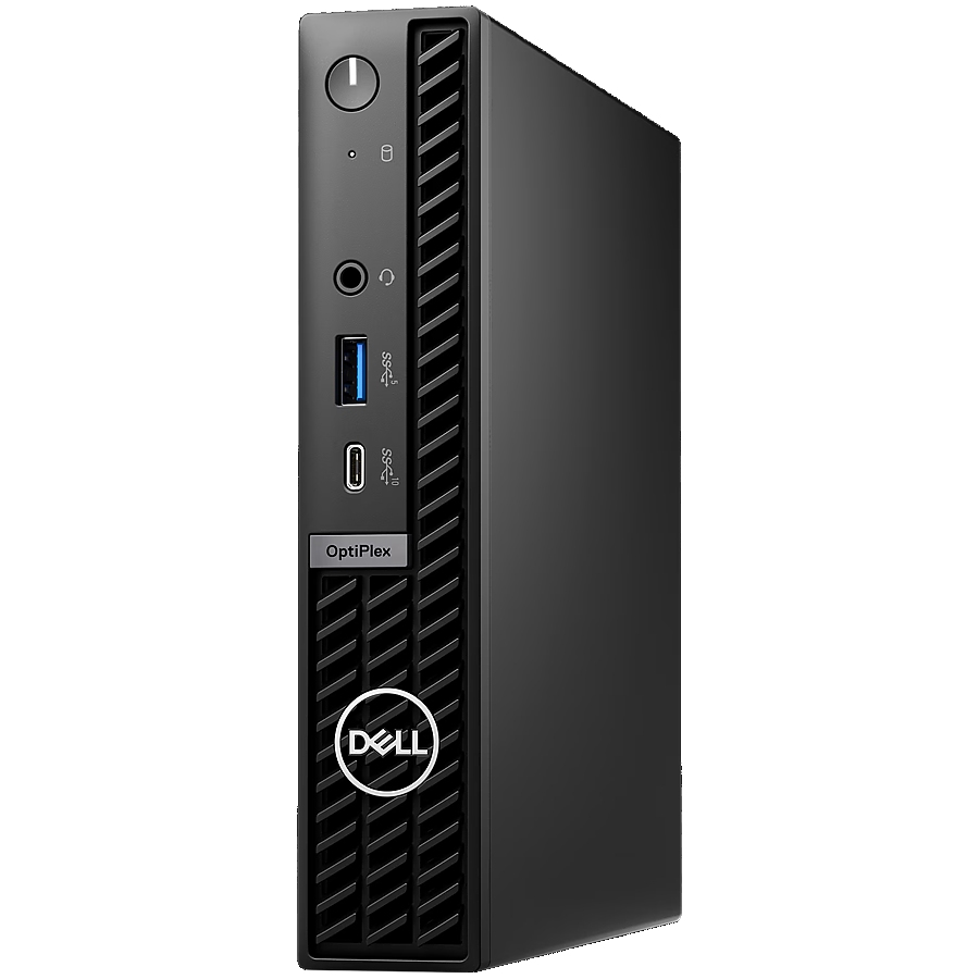 Dell OptiPlex 7020 MFF, Intel Core i5-14500T vPro (14C, 20T, 24MB cache, up to 4.8GHz), 8GB (1x8GB) DDR5, 512GB M.2 SSD, Integrated Graphics, Wi-Fi+BT, BG KBD, Mouse, Ubuntu, 3Y ProSupport