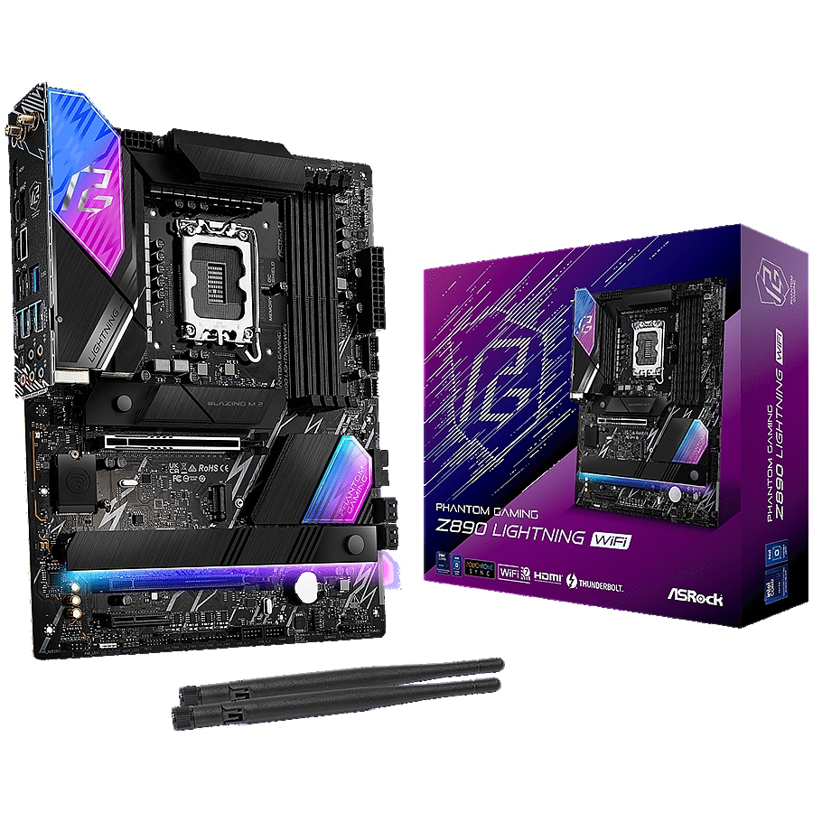 ASROCK Z890 Lightning WiFi ATX LGA1851 DDR5