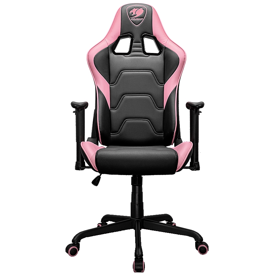 COUGAR Gaming chair Armor Elite Eva / Pink (CGR-ELI-PNB), Breathable Premium PVC Leather, Steel frame, Unparalleled Comfort, Adjustable Design, 2D Adjustable armrest.  Recliner system 90°~160°