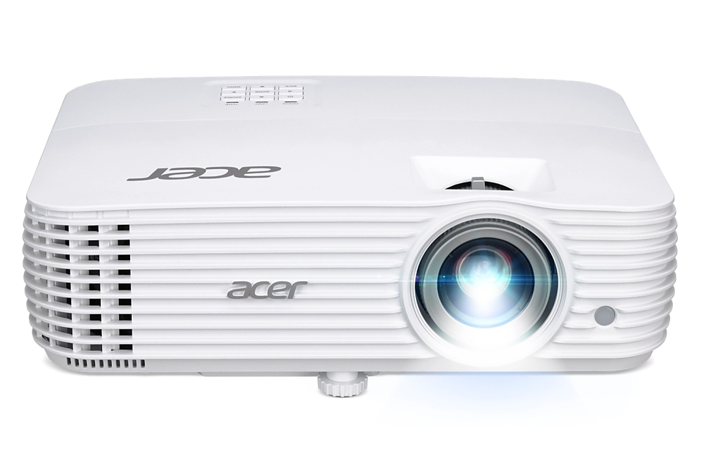 Acer Projector P1657Ki DLP, WUXGA(1920x1200), 4800 ANSI LUMENS, 10000:1, 2xHDMI 3D, Wireless dongle included, Audio in/out, USB type A (5V/1A), RS-232, Bluelight Shield, LumiSense, Built-in 10W Speaker, 2.9kg, White + Acer T82-W01MW 82.5"