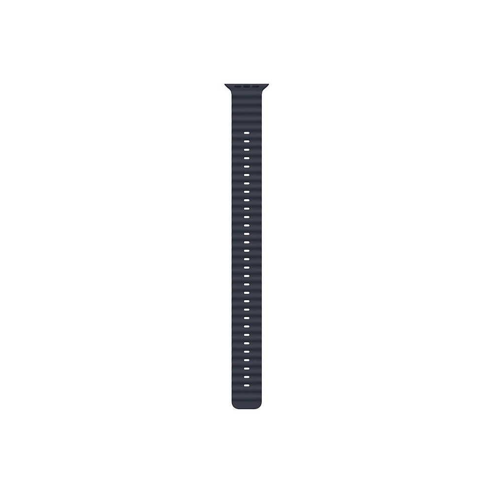 Apple Watch 49mm Band: Navy Ocean Band Extension - Black Titanium Finish