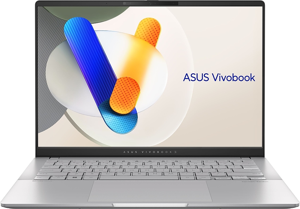 Asus Vivobook S M5406NA-QD080,AMD Ryzen R5-7535HS, 14 " OLED  WUXGA(WU) (1920X1200)16:10,16GB LPDDR5X (on BD),512 GB SSD,Backlit Chiclet Keyboard 1-Zone RGB with Num-key, NO OS,Cool Silver