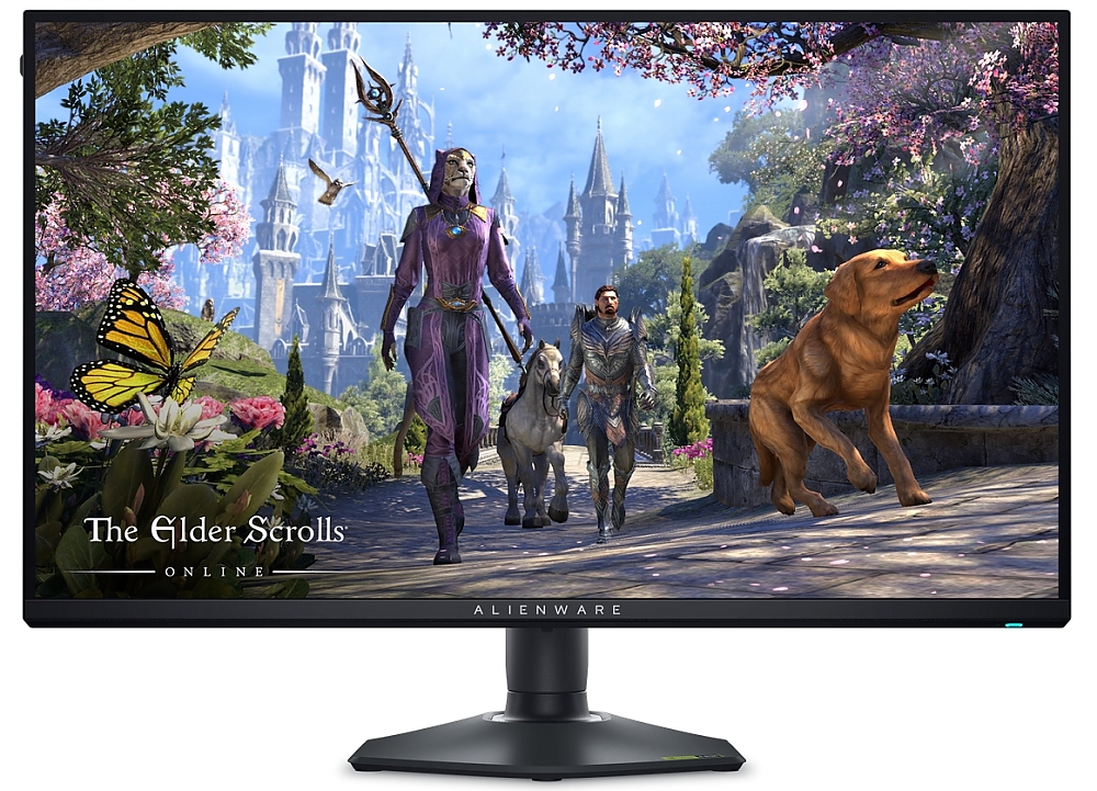 Dell Alienware AW2725QF, 27" LED Anti-Glare, IPS, 0.5 ms GtG, AMD FreeSync Premium Pro, NVIDIA G-SYNC, 1000:1, 500 cd/m2, 4K UHD (3840 x 2160), 180Hz, 100% sRGB, 95% DCI-P3 ,HDMI, DP, USB 3.2 hub, USB-C, PIP, PBP, Height Adjustable, Pivot, Swivel, Tilt