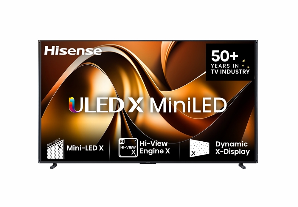 Hisense, 110''  UXNQ,Mini-LED, FALD, 144Hz, Quantum Dot, Vidaa, ADS, Black