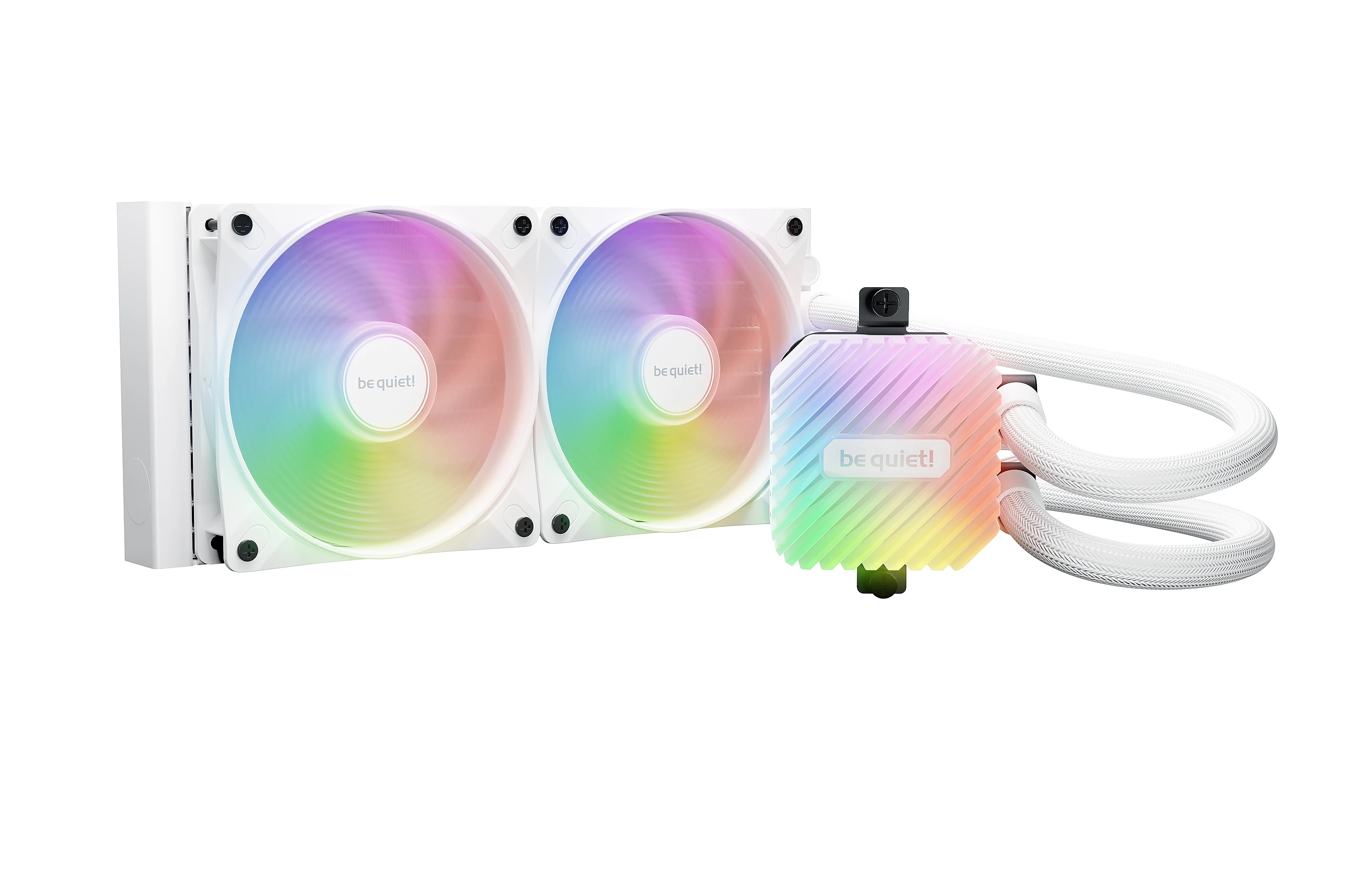 be quiet! водно охлаждане Water Cooling - LIGHT LOOP 240mm White