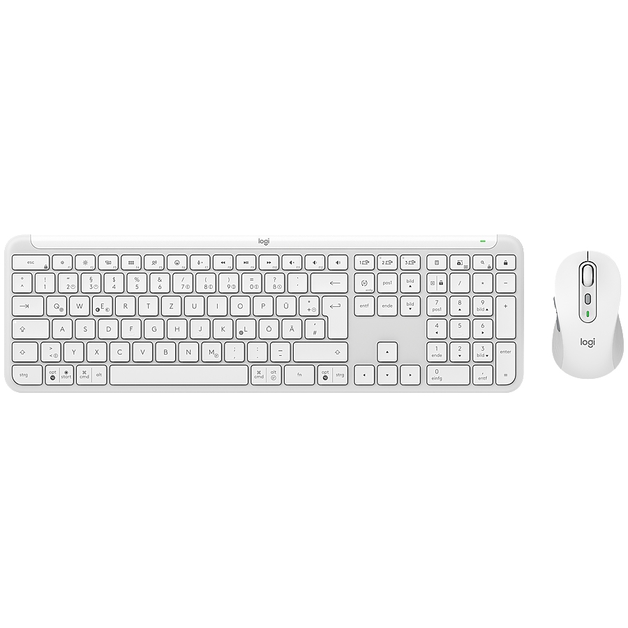 LOGITECH Signature Slim Combo MK950 - OFF WHITE - US INT'L - 2.4GHZ/BT - INTNL-973