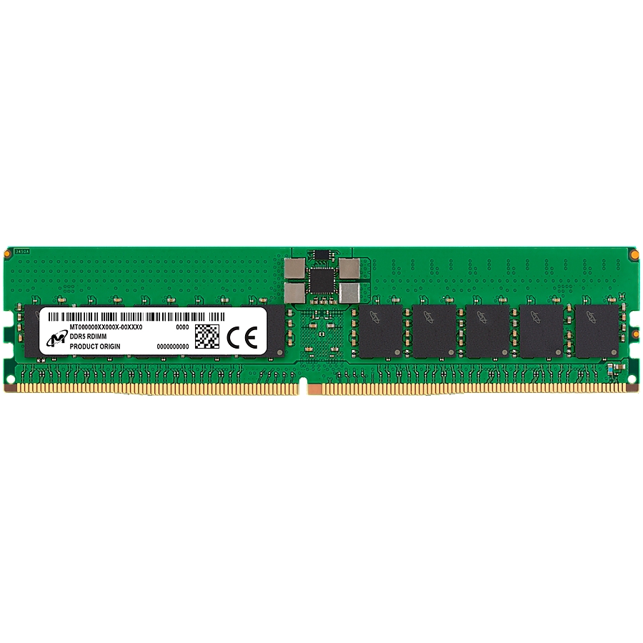 Micron DDR5 RDIMM 32GB 2Rx8 4800 CL40 (16Gbit) (Single Pack), EAN: 649528937094