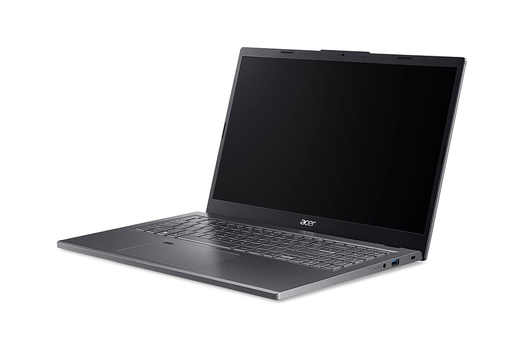 Acer Aspire A15-41M-R44Z, AMD Ryzen 7 8840HS (up to 5.10GHz, 16MB), 15.6" FHD IPS SlimBezel, 16GB DDR5 (2x8GB), 512GB PCIe NVMe SSD, AMD Radeon 780M, Wifi 802.11AX, BT, FP, FHD Cam, KB Backlight, No OS, Gray