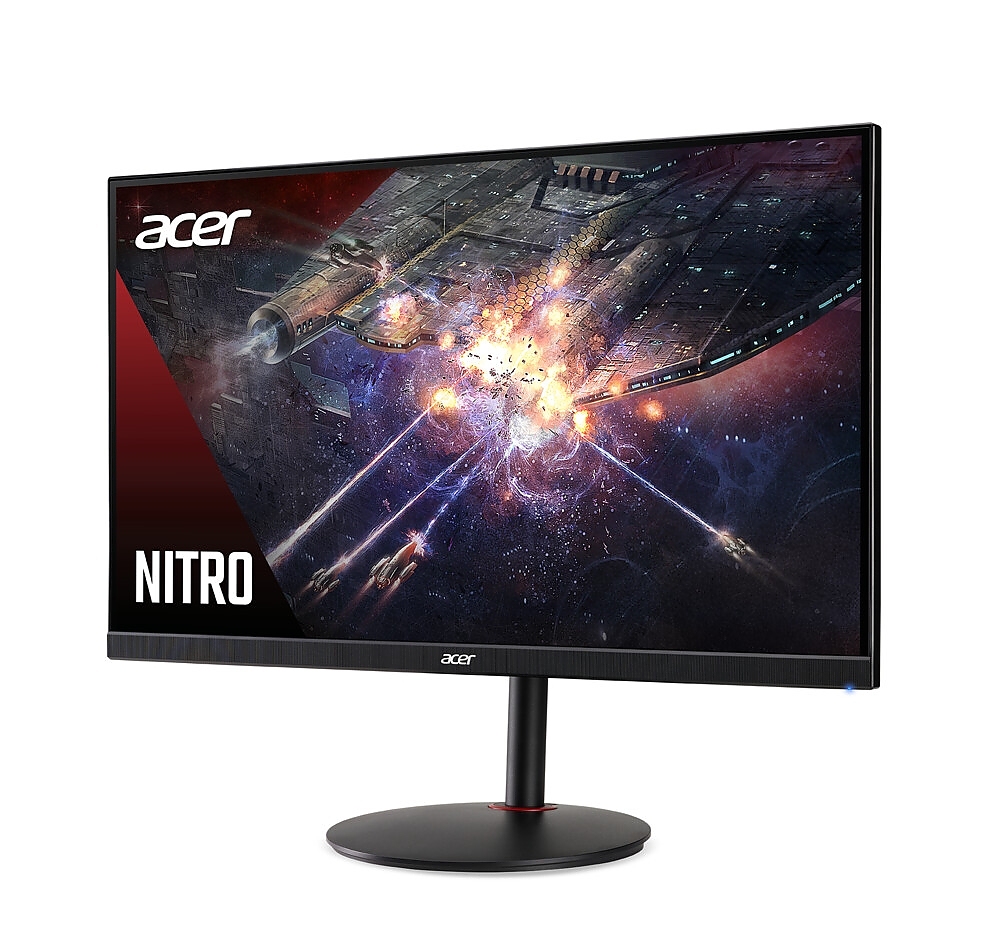 Acer Nitro XV270M3bmiiprx, 27" IPS LED ZeroFrame, FHD (1920x1080), FreeSync 180Hz, 1ms(VRB), 100M:1, 250nits, 99% sRGB, 2xHDMI, DP, Audio Out, Speaker 2Wx2, BluelightShield, Hgt. Adj, Swivel, Pivot, Tilt, Vesa, Black