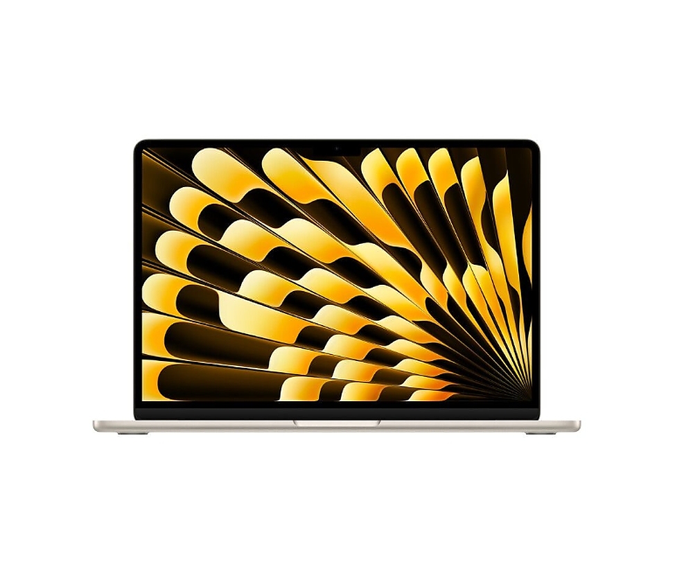 Apple 13-inch MacBook Air: Apple M3 chip with 8-core CPU and 10-core GPU, 24GB, 512GB SSD - Starlight