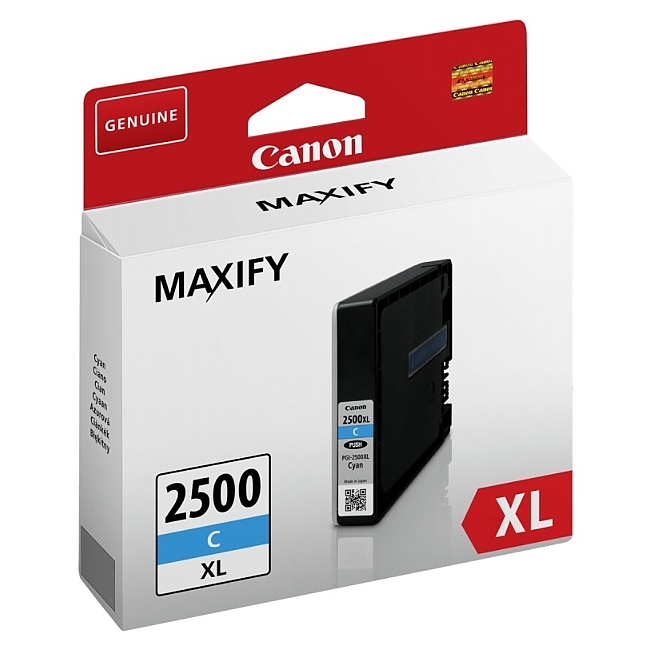 Canon PGI-2500XL C + Canon Photo Paper Variety Pack A4 & 10 x 15cm (VP-101)