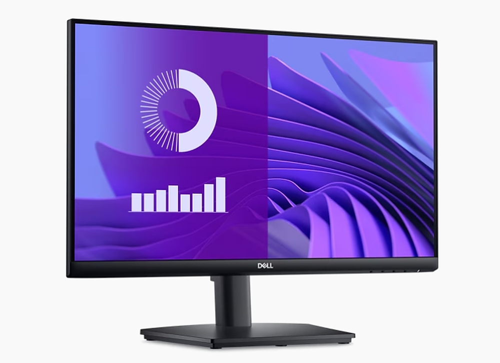 Dell E2425HS, 23.8" Edge LED Anti-Glare, VA Panel, 5ms GTG, 75 Hz, 3000:1, 250 cd/m2, 1920x1080 Full HD, HDMI, VGA, Display Port, Speakers, Height Adjustable, Swivel, Tilt, Black