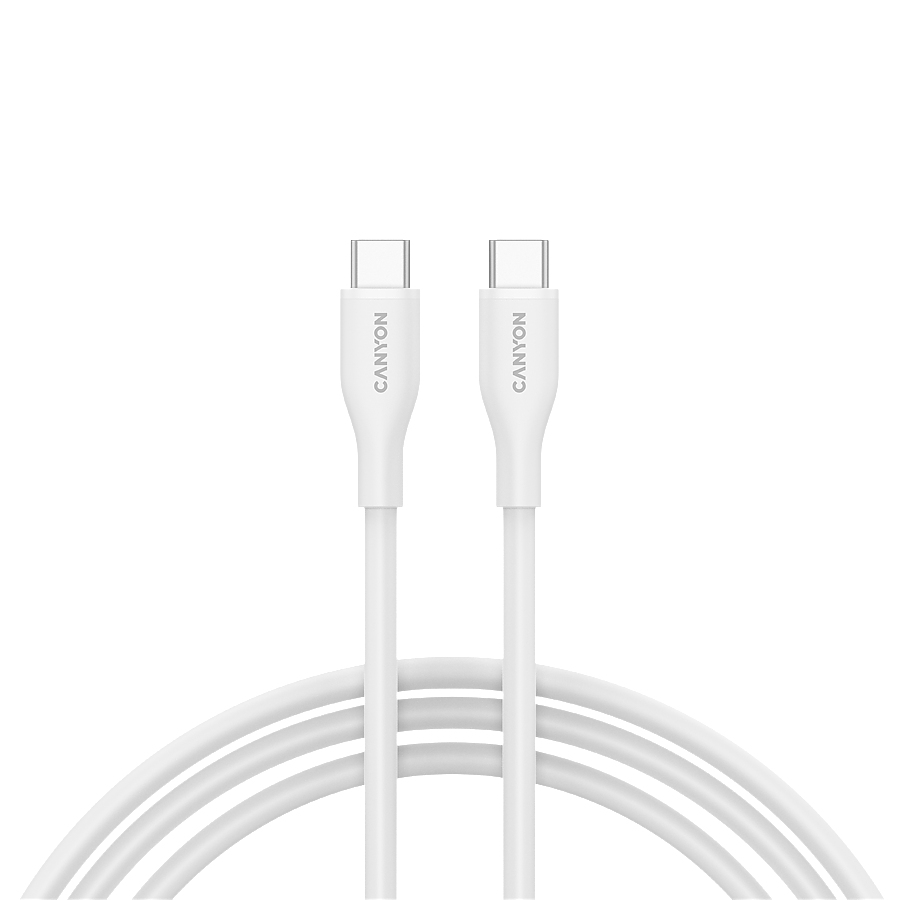 CANYON cable CC60SC10 C-C 60W 1m Silicon White