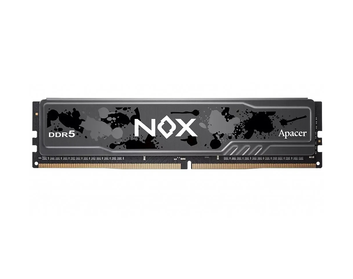 Apacer гейминг памет RAM 16GB NOX DDR5 DIMM 5600 2048x8 - AH5U16G56C522MBAA-1