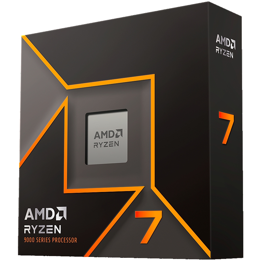 AMD CPU Desktop Ryzen 7 8/16T 9700X (3.8GHz/5.5GHz,40MB,65W,AM5) box, with Radeon Graphics