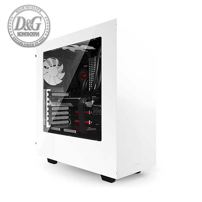 NZXT SOURCE 340/MID TOWER/WH