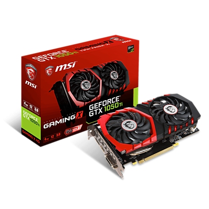 MSI GTX1050TI GAMING X 4G