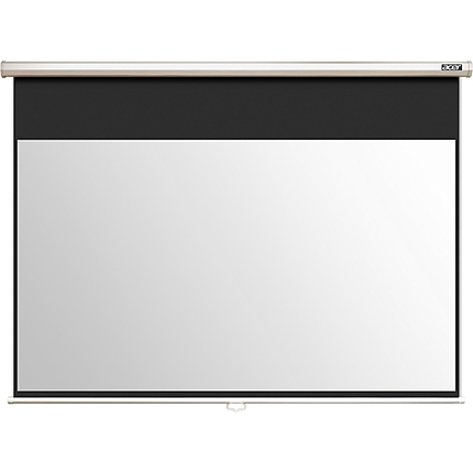 Acer E100-W01MW Projection Screen 100" (16:10) Wall & Ceiling Mat White Automatic with Radio Type Remote