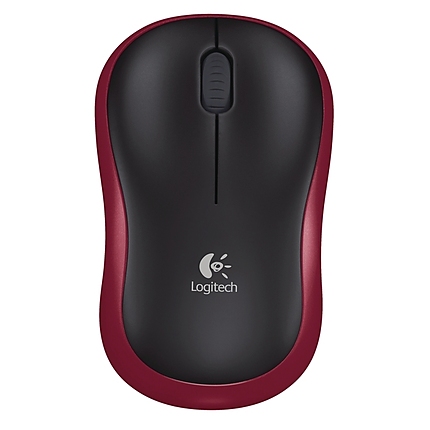 Logitech Wireless Mouse M185 Red