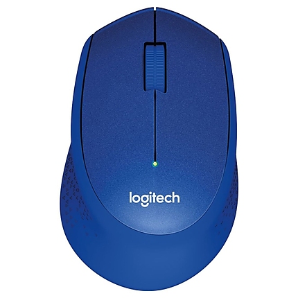 Logitech Wireless Mouse M330 Silent Plus, blue