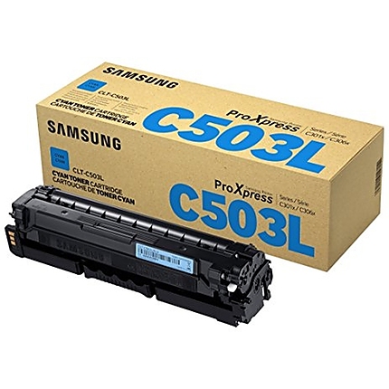 Samsung CLT-C503L H-Yld Cyan Toner Crtg